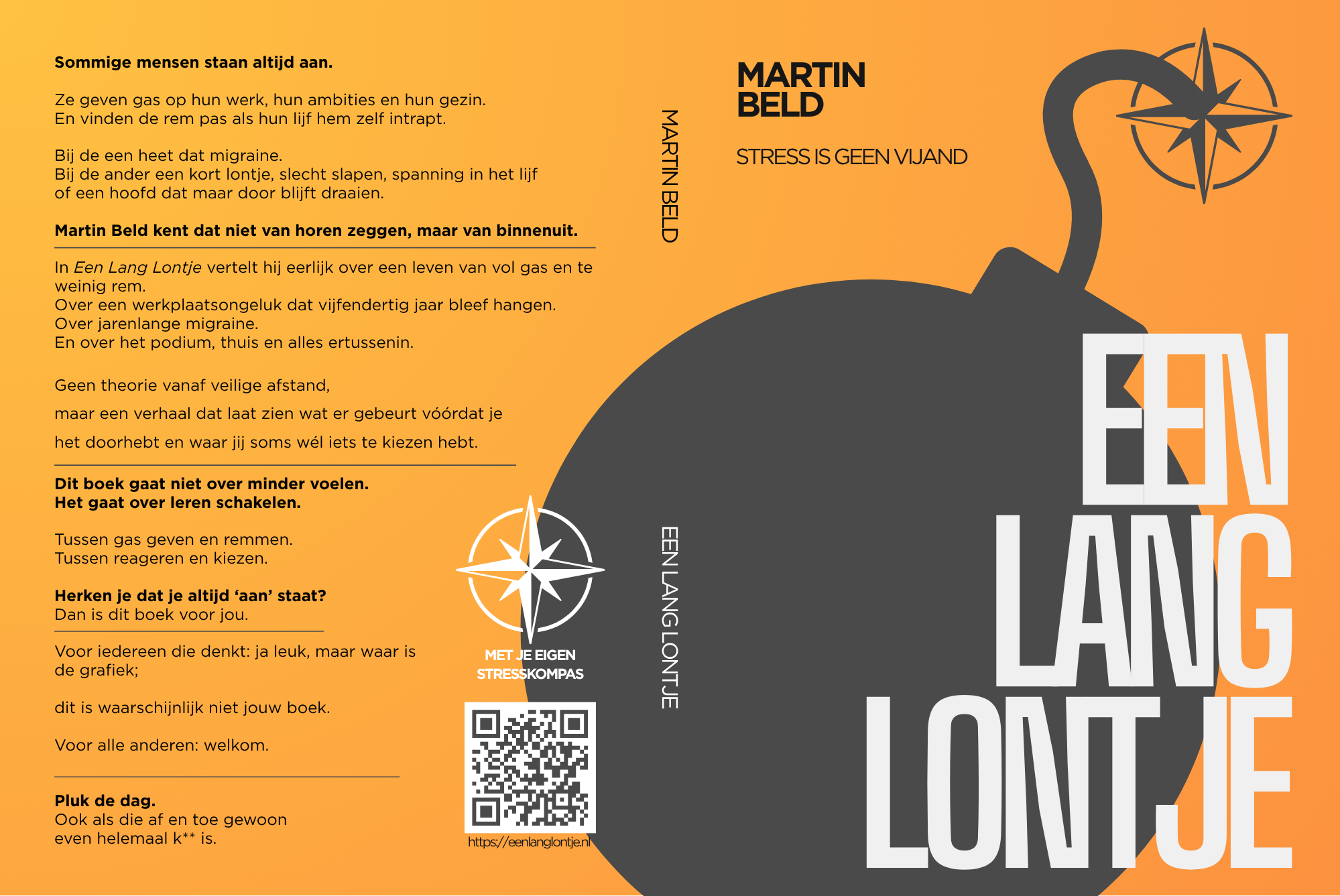 Boekcover Een Lang Lontje buitenzijde